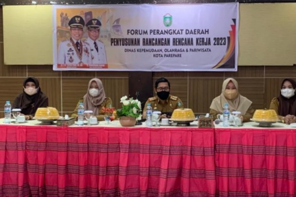 Disporapar Parepare Rangkul Komunitas dan Organisasi Kembangkan Pariwisata dan Olahraga