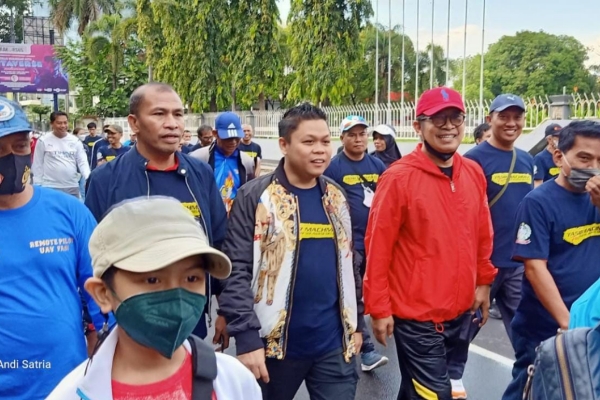Yasir Machmud Gelar Jalan Sntai Bersama Pengurus Cabor dan KONI Kab/Kota