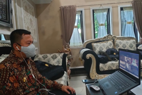 Secara Daring, Kepulauan Selayar Serahkan LKPD Tahun Anggaran 2021 Ke BPK