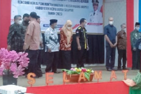 Wabub Selayar Buka Musrenbang Rencana Kerja Pemerintah Daerah Tahun Anggaran 2023