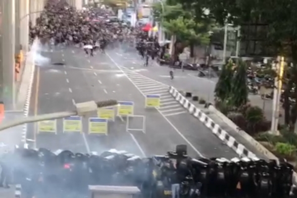 64 Orang Diamankan Pasca Demonstrasi di Kota Makassar