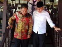Wali Kota Taufan Pawe Dikunjungi Bupati Toraja Utara, Sebut Tamu Istimewa