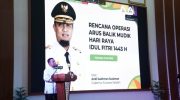 Gubernur Sulsel Rakor Arus Balik 2022 Bersama Forkopimda dan Pemerintah Daerah