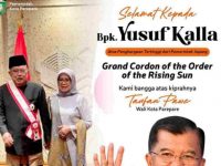Taufan Pawe Bangga Mantan Wapres Jusuf Kalla Raih Penghargaan dari Jepang