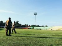 Siap Uji Coba PSM Makassar, PJU Pemkot Parepare Tambah Daya Pencahayaan di Stadion GBH
