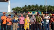 BPBD Bontang Dampingi Tamu Apeksi Regional V Kalimantan ke Pulau Beras Basah