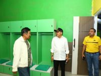 Tinjau Stadion BJ Habibie, Aksa Mahmud Puji Kemampuan Pembangunan Wali Kota Parepare
