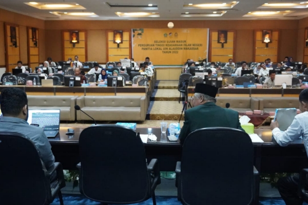 5.428 Camaba Ikut Ujian UM-PTKIN 2022 Di UIN Alauddin Makassar