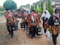 56 CJH Selayar Tiba di Asrama Haji Sudiang