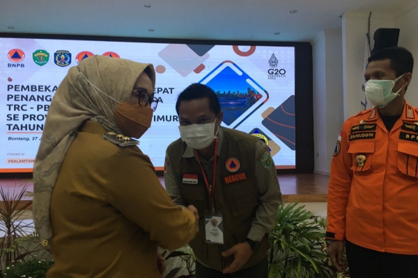 Wawali Bontang Resmikan Acara Pembekalan TRC PB se-Kaltim