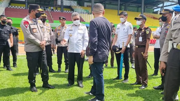 Didampingi Wali Kota Parepare, Kapolda Sulsel Tinjau Persiapan Stadion Gelora BJ Habibie