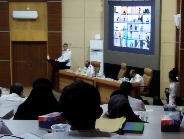 Rakor dan Monev kegiatan pembangunan triwulan II Pemkot Parepare