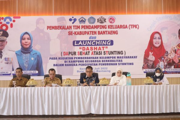 BKKBN Launching Dapur Sehat Atasi Stunting di Bantaeng