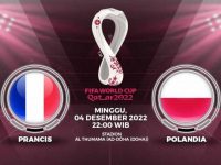 Link Live Streaming Prancis vs Polandia (France vs Poland) Piala Dunia 2022