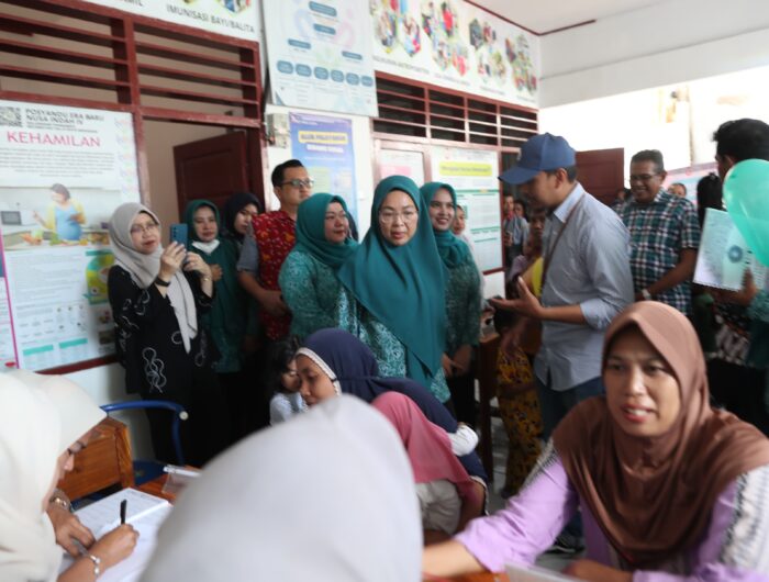 Melinda Aksa pantau layanan posyandu