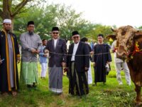 Sekda Sulsel Salat Idul Adha di Masjid Kubah 99 Asmaul Husna, Saksikan Sapi Kurban Presiden Prabowo