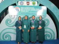 Melinda Aksa Hadiri Puncak HKG ke-53 dan Rakernas X PKK di Samarinda