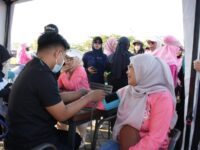 Senam Bersama Tiga Organisasi Perempuan, Melinda Aksa: Perempuan Sehat, Keluarga Lebih Harmonis