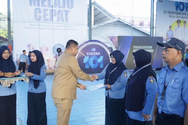 Munafri Minta PDAM Makassar Fokus Pelayanan Air Bersih, Tingkatkan Layanan Prima