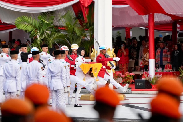 Paskibraka Sulsel Dapat Hadiah Liburan ke Bali