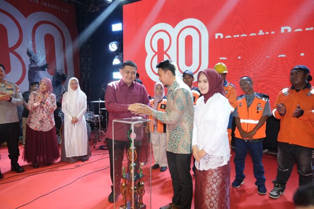 Semarak Pesta Rakyat HUT ke-80 RI di Tallo, Munafri-Aliyah Ajak Warga Rawat Persatuan