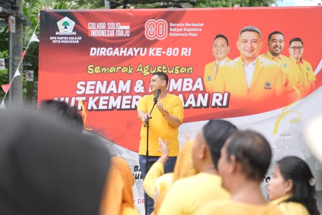 Munafri Serukan Kader Golkar Kawal Pembangunan di Makassar