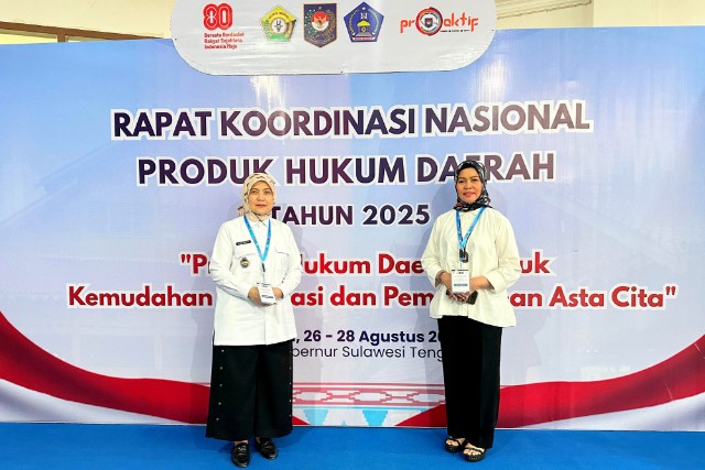 Aliyah Mustika Ilham Hadiri Rakornas Produk Hukum Daerah 2025 di Kendari