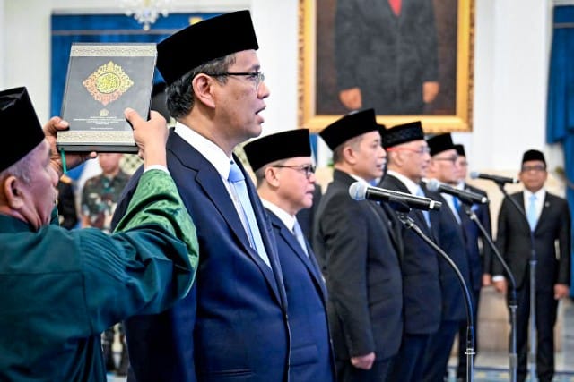 Usai Dilantik, Para Menteri Baru Tegaskan Komitmen Jalankan Arahan Presiden