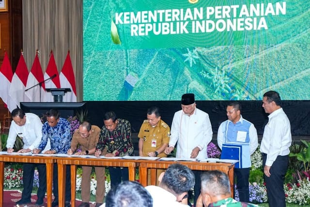 Rakor Hilirisasi di Jakarta, Andi Sudirman Tandatangani MoU Data Petani dan Lokasi