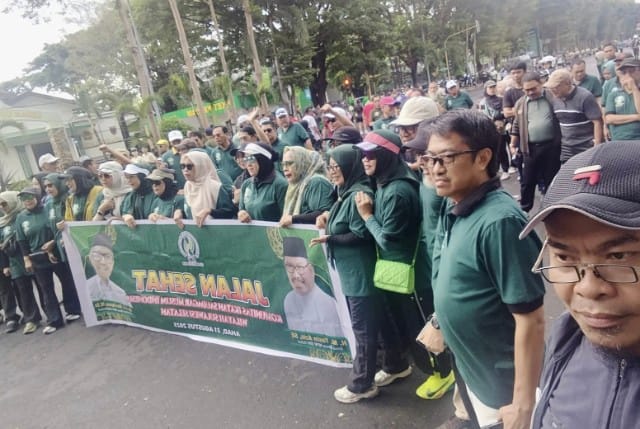 Jalan Sehat ISMI Sulsel Meriah, Wali Kota Makassar Harap Saudagar Muslim Makin Berdaya