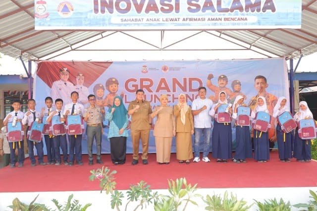 Munafri-Aliyah Luncurkan Program SALAMA, Sekolah Tangguh Bencana