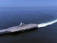 Kapal Induk Supercanggih China Melintas di Selat Taiwan