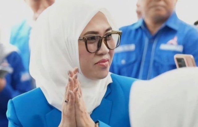 Bupati Gowa sekaligus Ketua DPW Partai Amanat Nasional Sulawesi Selatan, Husniah Talenrang
