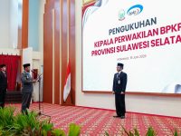 Gubernur Sulsel Kukuhkan Mardiyanto Arif Rakhmadi sebagai Kepala Perwakilan BPKP Sulsel