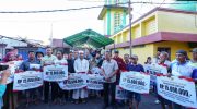 Gubernur Sulsel Temui Korban Kebakaran Jalan Sultan Alauddin III, Salurkan Bantuan Sosial dan Rehabilitasi Rumah