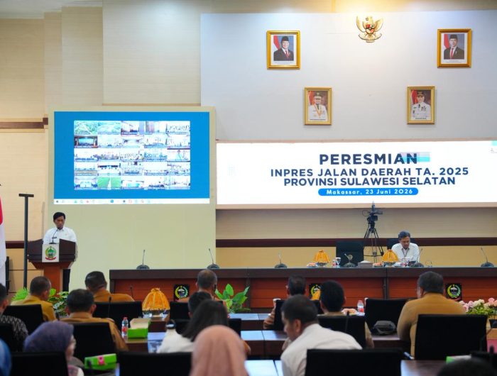 Presiden Prabowo Resmikan Inpres Jalan Daerah 2025, Sulsel Dapat Alokasi Rp258 Miliar