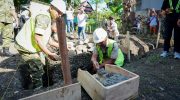 Gandeng Kodam XIV Hasanuddin, Gubernur Sulsel Groundbreaking Pembangunan Rumah Layak Huni di Takalar