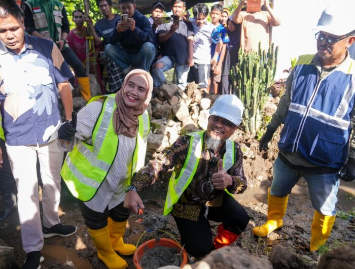 Gubernur Sulsel Ground Breaking Paket 1 MYP Rehabilitasi Daerah Irigasi Apparang Hulu, Dukung Produktivitas Pertanian Sinjai
