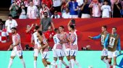 Timnas Kroasia melakukan selebrasi saat berhadapan dengan Panama di Piala Dunia 2026 pada Rabu (24/6/2026). (Dok. FIFA)
