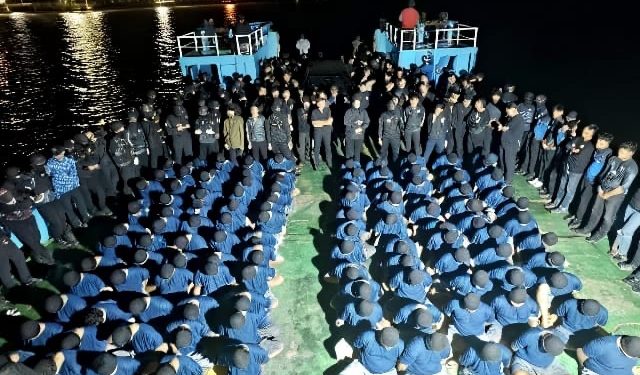 Sebanyak 79 napi berisiko tinggi dipindahkan ke Lapas Nusakambangan. (Dok.ist)