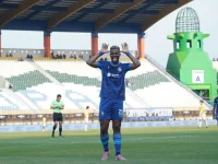 Pemain Arema FC, Gustavo Henrique, berselebrasi setelah menjebol gawang Tampines Rovers pada pertandingan Grup A Piala Presiden 2026 di Stadion Si Jalak Harupat, Bandung, Selasa 28 Juli 2026. (Dok.Arema FC)