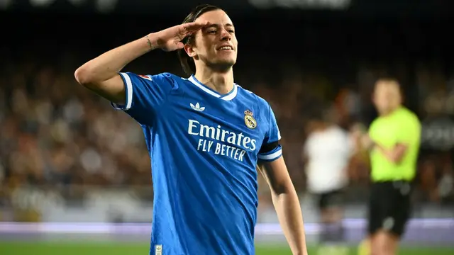 Bek Real Madrid, Alvaro. (AFP)