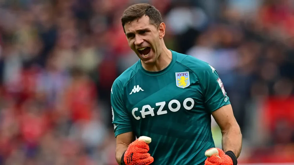 Emiliano Martinez. (AFP)