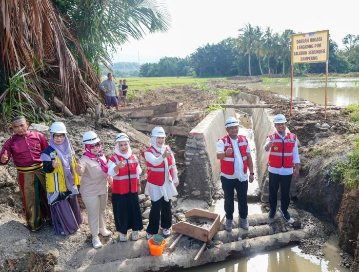 Gubernur Sulsel Groundbreaking Irigasi Lengkong Pini-Makawa di Luwu, Akhiri 7 Tahun Sawah Minim Pasokan Air