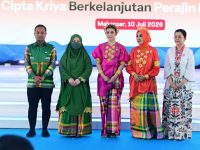 Gubernur Sulsel Apresiasi Ketua Dekranas Pilih Sulsel Jadi Tuan Rumah HUT Dekranas ke-46 dan HKG PKK ke-54