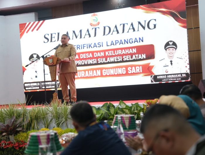 Munafri Sambut Tim Verifikasi Provinsi, Unjuk Gunungsari Potret Kelurahan Unggul Makassar