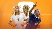 Haaland (kiri), Mbappe (kanan). (panritanews)