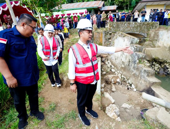 Gubernur Sulsel Dongkrak Kapasitas Pengairan Balombong Toraja Utara Jadi 80 Persen