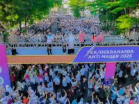 Jalan Sehat Anti Mager Dibanjiri Peserta, Selvi Ananda Gibran: Luar Biasa Antusiasme Masyarakat Sulsel