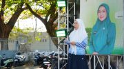 Melinda Aksa Sosialisasi Ajak Warga Ujung Tanah Makassar Pilah Sampah dari Rumah